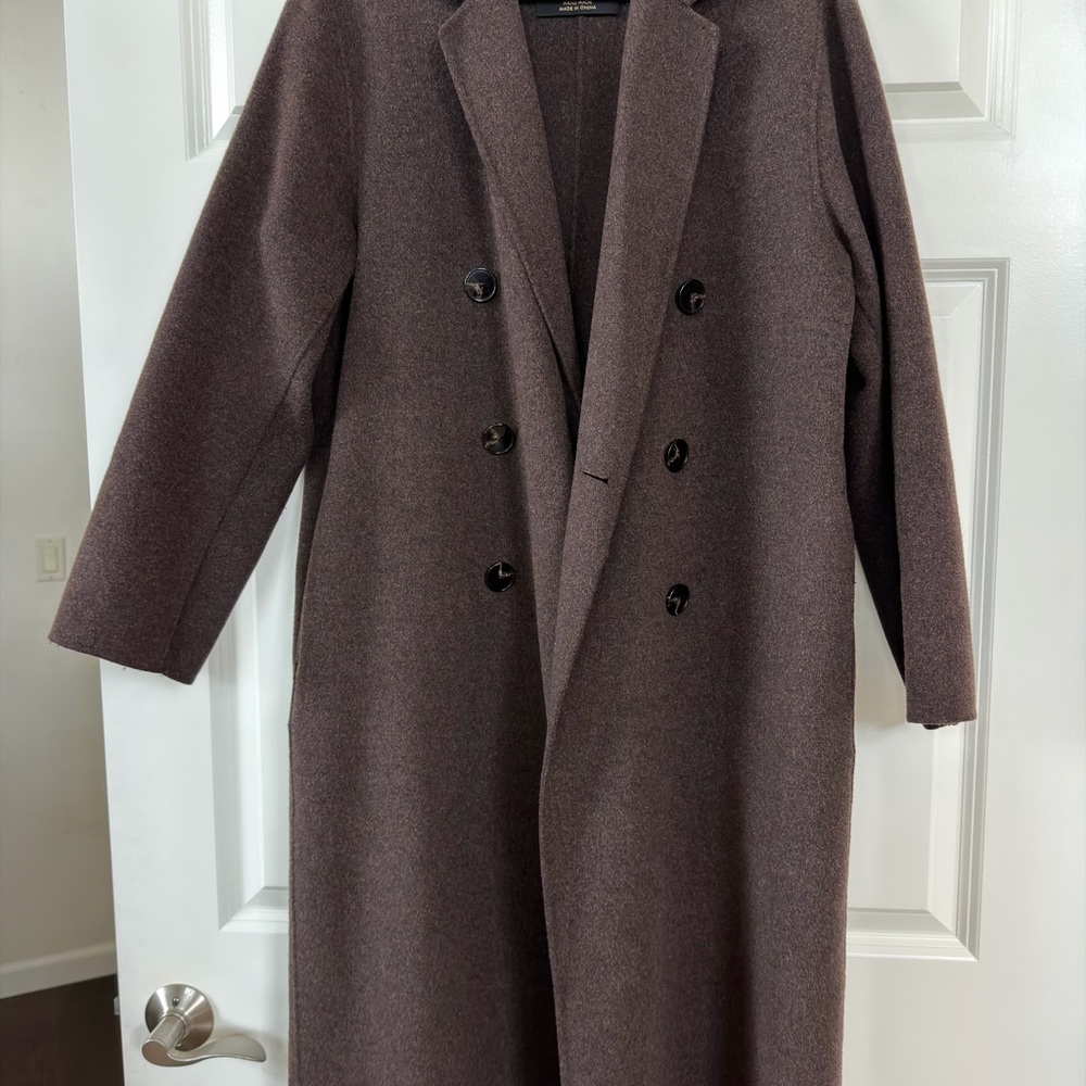Massimo Dutti Brown Coat